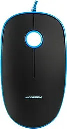 Мишка Modecom MC-M111, 3кн., 1600dpi, чорно-синя