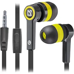Гарнітура для смартфонів Defender Pulse 420 Yellow (63421)