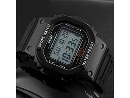 Наручные часы мужские 1134BKWT Black-White Skmei acs0030853 - миниатюра 5