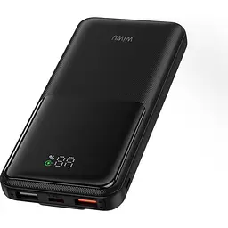 Зовнішній акумулятор WiWU Essen Wi-P081 10000mAh 22.5W Black (6977703658583) [161282] - мініатюра 3