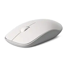 Бездротова миша Rapoo M200 Silent Wireless/Bluetooth White (M200 Silent white) - мініатюра 2