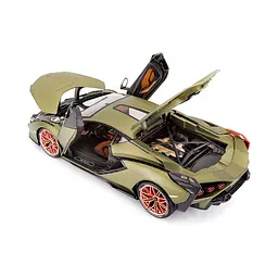 Автомодель Bburago Lamborghini Sian FKP 37 зелений (18-11046G) - мініатюра 8