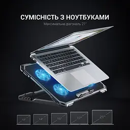 Підставка для ноутбука GamePro CP485 [111009] - мініатюра 11