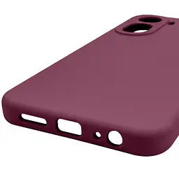 Чохол Silicone Cover Lakshmi Full Camera (AAA) для Xiaomi Redmi A7 Pro 4G / Poco C81 Бордовий / Plum - мініатюра 5
