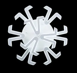 Люстра стельова LED Splendid Ray LK55/9, 360W, білий, сучасний стиль з пультом - мініатюра 2