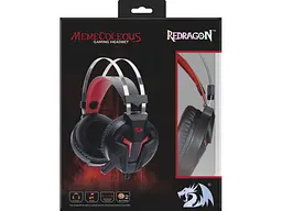 Гарнитура REDRAGON Memecoleous Black-Red Vibration (75096) - миниатюра 3