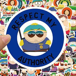 Стікерпак Південний Парк Набір наклейок GeekLand South Park 100 штук - мініатюра 7