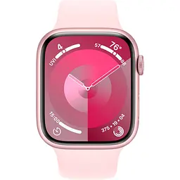 Смарт-годинник Apple Watch Series 9 GPS 45mm Pink Aluminum Case with Light Pink Sport Band M/L [MR9H3] [92659] - мініатюра 2
