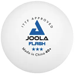 М'ячі для настільного тенісу Joola Flash 40+ White ITTF 6 шт. (40041)