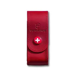 Чохол на пояс Victorinox 84-91мм шкір.черв на кнопці 2-4 шари
