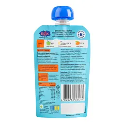 Фруктова каша Elfik Magic з яблук, мультизлакової каші та манго 110 г - мініатюра 2