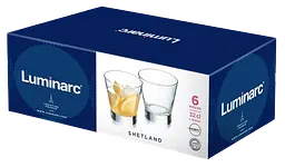 Набір склянок Shetland 6х320 мл Luminarc kuh0016608 - мініатюра 2
