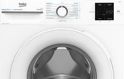 Пральна машина Beko фронтальна 6 кг 1200 A+++ 45 см дисплей інвертор пара білий - мініатюра 6