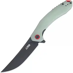 Ніж CJRB Gobi Чорний Blade, AR-RPM9 Steel, ц:м'ятний зелений
