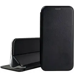 Чохол книжка Xiaomi Redmi A3 еко-шкіра Premium Case для смартфона Чорний