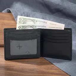 Портмоне Tony Perotti з натуральної шкіри Cortina 5077 nero (90232) Чорне - мініатюра 2