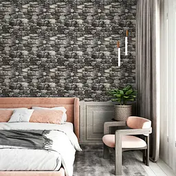 Самоклеючі шпалери Sticker Wall 2800х450х1.5 мм Сірий цегла SW-00000724 - мініатюра 6