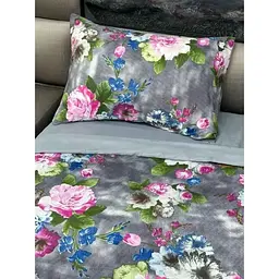 Комплект постільної білизни ARCLOUD 2-х сп 175х210 Printed 8218-11 17-3802 Gull 2нав. 50х70 мікрофібра