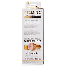 Мастурбатор Fleshlight Stamina Training Unit STU Butt рожевий - мініатюра 8