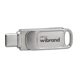 USB флеш накопичувач Wibrand 256GB Bee Silver USB 3.2/Type-C (WI3.2TC/BE256TC039S) - мініатюра 2