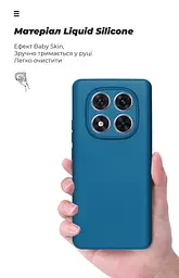 Чехол ArmorStandart ICON для Xiaomi Redmi Note 14 Pro 4G Camera cover Dark Blue (ARM79824) - мініатюра 7