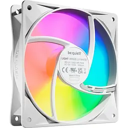 Комплект вентиляторів Be quiet! LIGHT WINGS LX 120mm PWM 3 шт White (BL122) - мініатюра 2