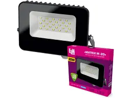 Вуличний прожектор ELM Matrix M-20-41 20W 6500К (26-0038) - мініатюра 2