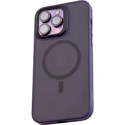 Чохол Blueo Frosted Anti-Drop with MagSafe для Apple iPhone 14 Pro Deep Purple [84455]