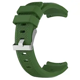 Силіконовий ремінець Primo для годинника Xiaomi Huami Amazfit SportWatch 2/Amazfit Stratos Army Green - мініатюра 2