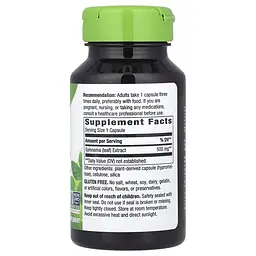 Екстракт листя джімнеми Nature's Way Gymnema 500 mg, 60 вегакапсул для зниження тяги до солодкого - мініатюра 2