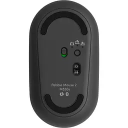 Миша Logitech Pebble Mouse 2 M350 Tonal Graphite (910-007015) - мініатюра 3