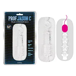 Ch38290 Мастурбатор гель Chisa Prof.Jason C Palm Stroker No.5 Clear
