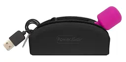 Мінівібромасажер PalmPower Pocket із чохлом на блискавці, водостійкий, перезаряджуваний, довжина 9см - мініатюра 4