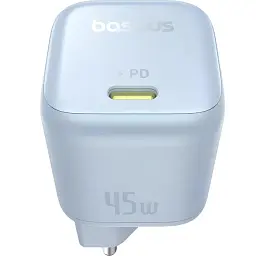 Мережевий зарядний пристрій Baseus PicoGo GaN Fast Charger Type-C 45W P10176800313-00 Blue - мініатюра 2