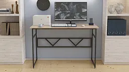 Комп'ютерний стіл Ferrum-decor Райан 75x140x60 чорний ДСП Дуб Сан-Марино 16мм (FRD-103694) - мініатюра 6