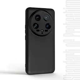Чехол-накладка для смартфона Xiaomi 14 Ultra, противоударный, силиконовый, термополиуретановый (ТПУ), с защитой камеры и корпуса, черный, защита всего корпуса, ArmorStandart (ARM74114) - мініатюра 2