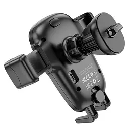 Тримач із бездротовою зарядкою HOCO HW1 Pro Wireless 15W - мініатюра 3