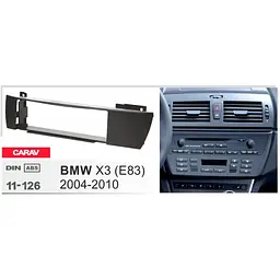 Перехідна рамка BMW X3 (E83) Carav 11-126 - мініатюра 4