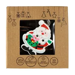 Гірлянда Chomik Санта Клаус 1.65 м 10 LED Теплий білий (5900779854086) - мініатюра 6