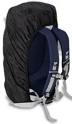 Туристичний похідний рюкзак з дощовиком Semiline Expedition 45L А3009-2 Синій - мініатюра 5