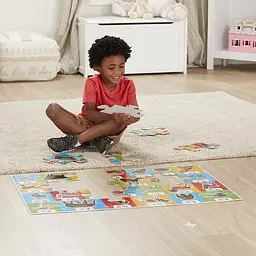 Мега-пазл Melissa&Doug Алфавіт/Тварини, 24 елементи (MD31001) - мініатюра 5