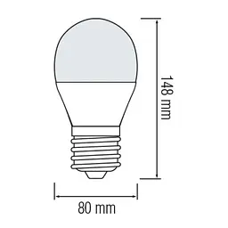Cвітлодіодна лампа Horoz Electric PREMIER-18 18W E27 4200К - мініатюра 2