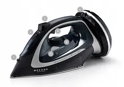 Праска бездротова Mozano Ultimate Smooth 2600 W silver - мініатюра 2