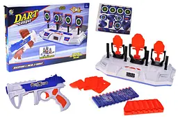 Дитячий електронний тир із бластером Dart League Shooting Dart Games B3235N, в коробці р.42.5x5.7x29.5 см YG Toys