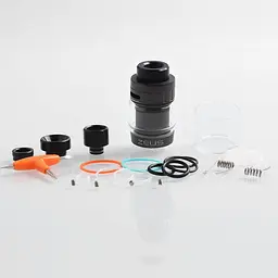 Атомайзер для вейпу Zeus Dual RTA Atomizer Black (am188) - мініатюра 7