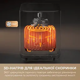 Мультипіч MOVA AeroChef FD10s Pro Black - мініатюра 6