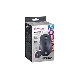 Мишка Defender Effect X MS-095 Wireless Black (52095) - мініатюра 6