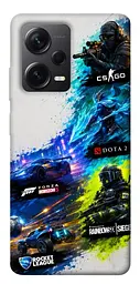 TPU чохол Demsky Full Throttle для Xiaomi Redmi Note 12 Pro+ 5G