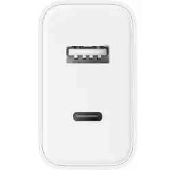Мережевий зарядний пристрій Xiaomi Mi 33W Wall Charger (Type-A+Type-C) EU White (BHR4996GL) - мініатюра 4