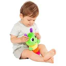 М'яка інтерактивна іграшка-нічник Gusy Luz Friends Wormy, Molto (23530) Molto art23530 - мініатюра 4